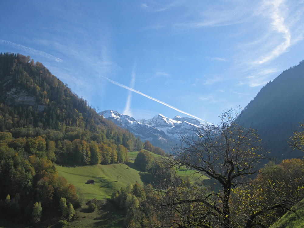 Blick vom Flüeli Ranft aus