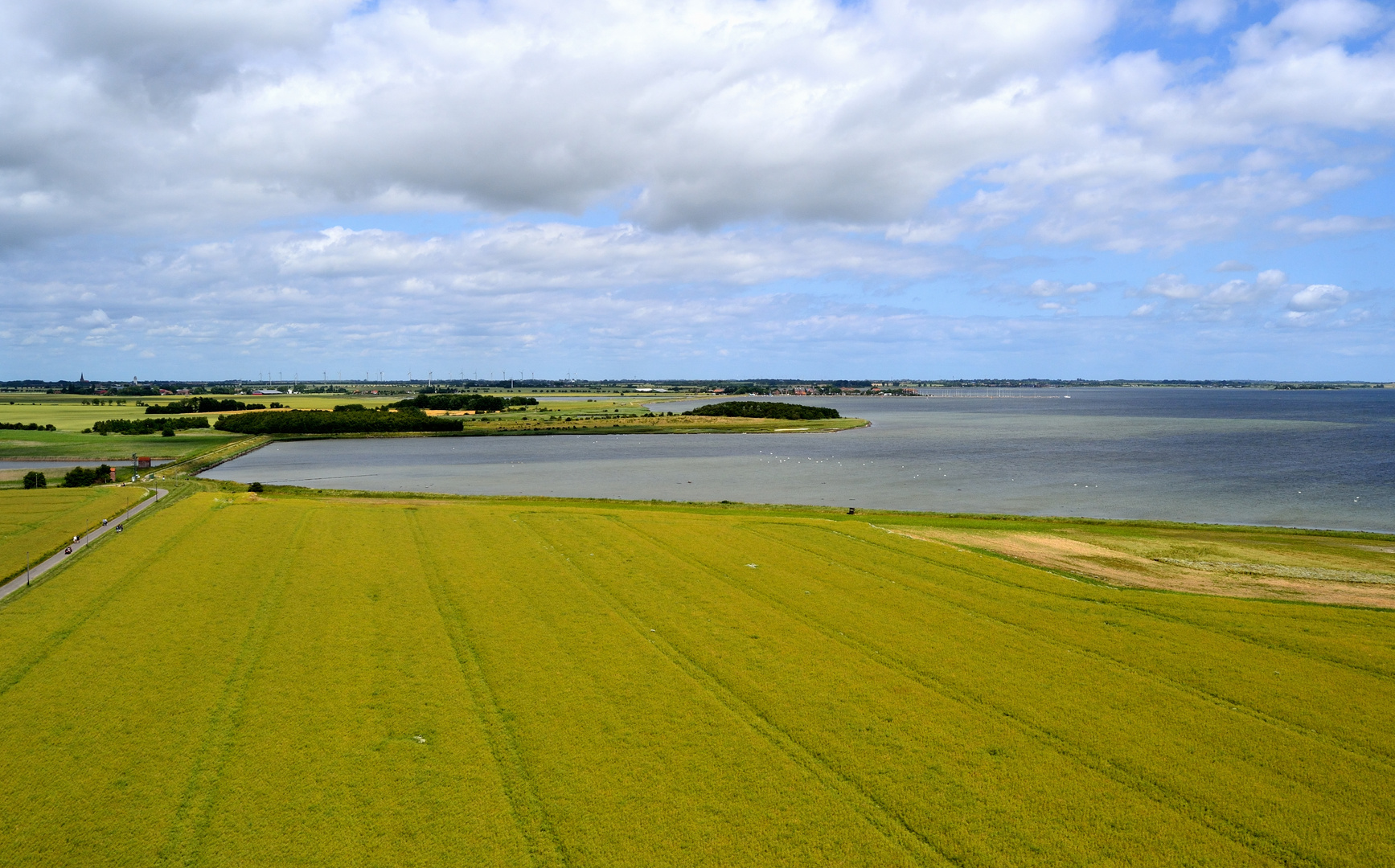 Blick vom Flügger Leuchtturm 2013