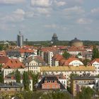 Blick vom Fockeberg in Leipzig nach Südosten