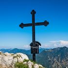 Blick vom Fockenstein auf die umliegenden Berge