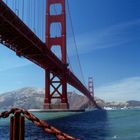 Blick vom Fort Point auf die Golden Gate