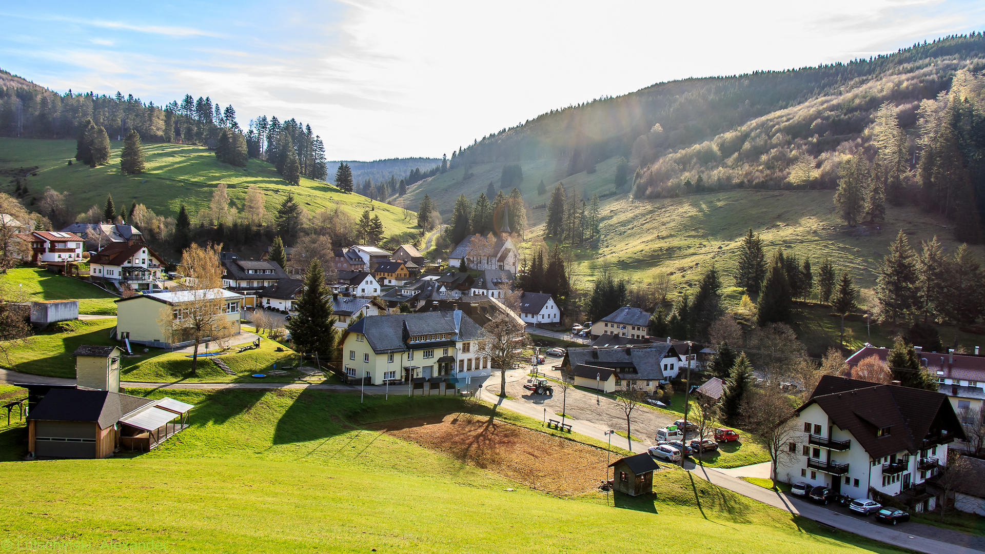 Blick vom Franzosenberg auf Muggenbrunn