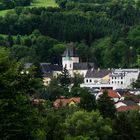 Blick vom Friedhof auf Pöggstall