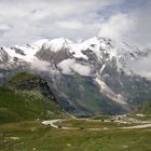 Blick vom Fuschertörl an der Hochalpenstraße (Österreich)