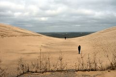 Blick vom Fuß des Rubjerg Knude Fyr ...