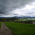 Blick vom Fuße des Hohenstaufen