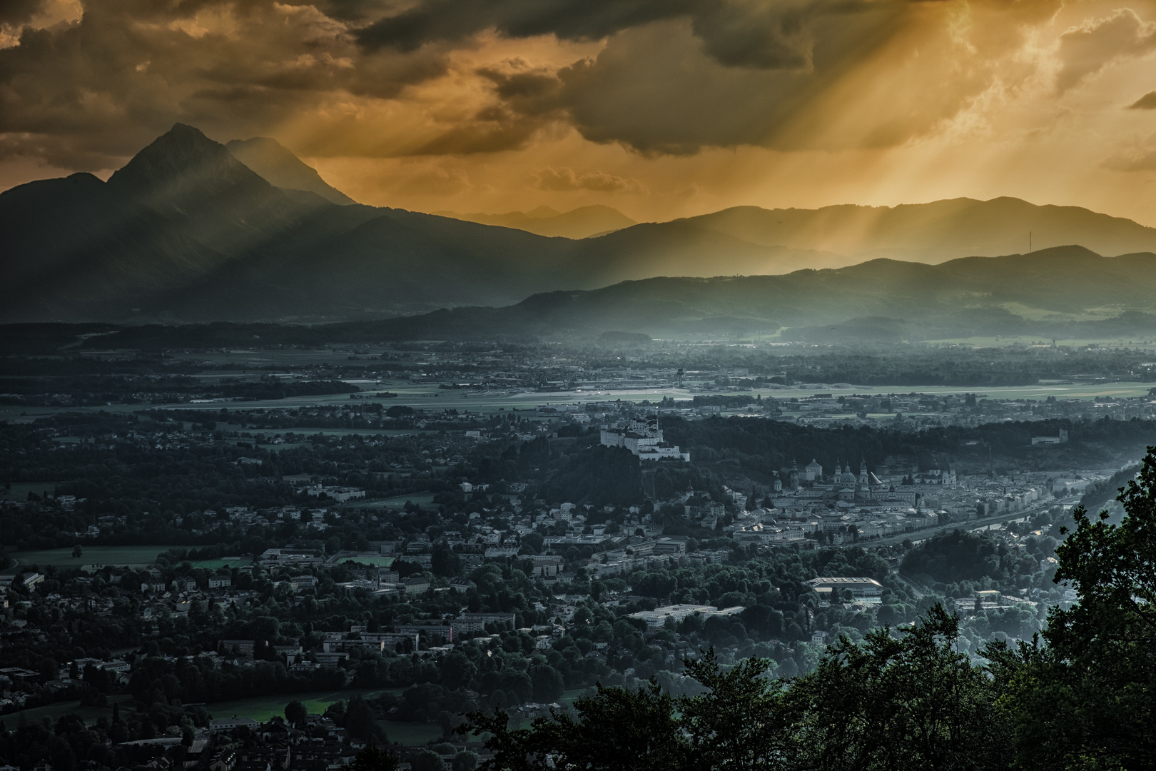 Blick vom Gaisberg Foto & Bild | europe, Österreich ...