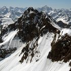 Blick vom Gaishorn auf Rauhhorn und Hochvogel!