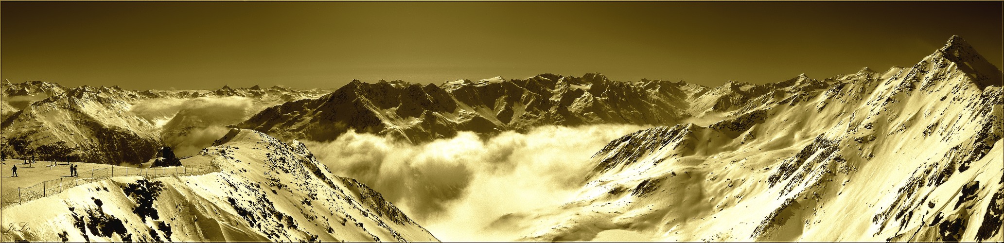 Blick vom Gaislachkogel