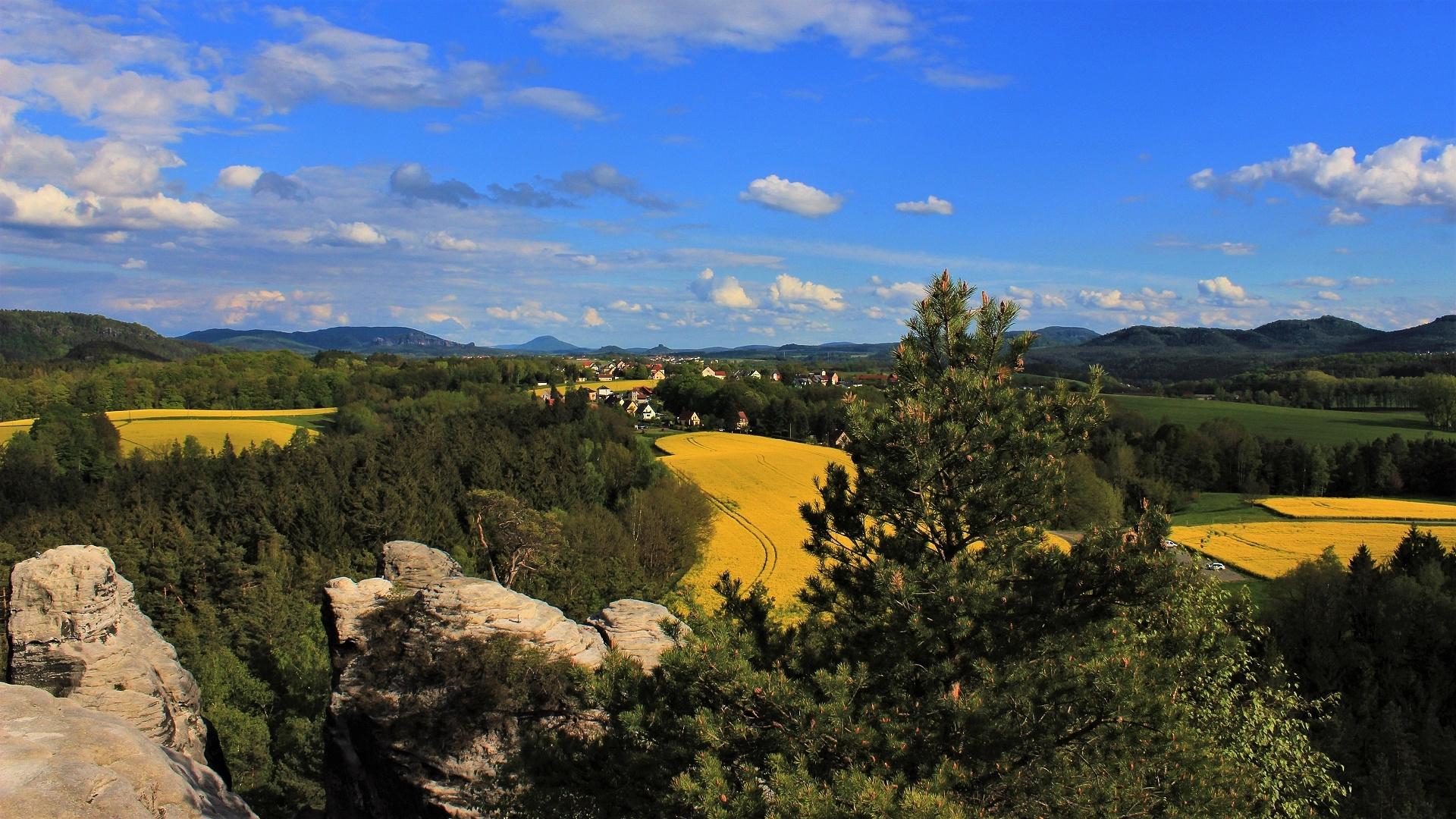 Blick vom Gamrig