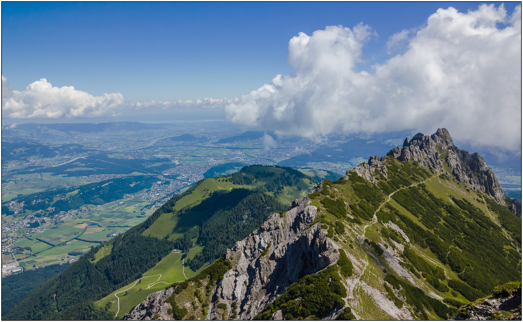 Blick vom Garsellakopf