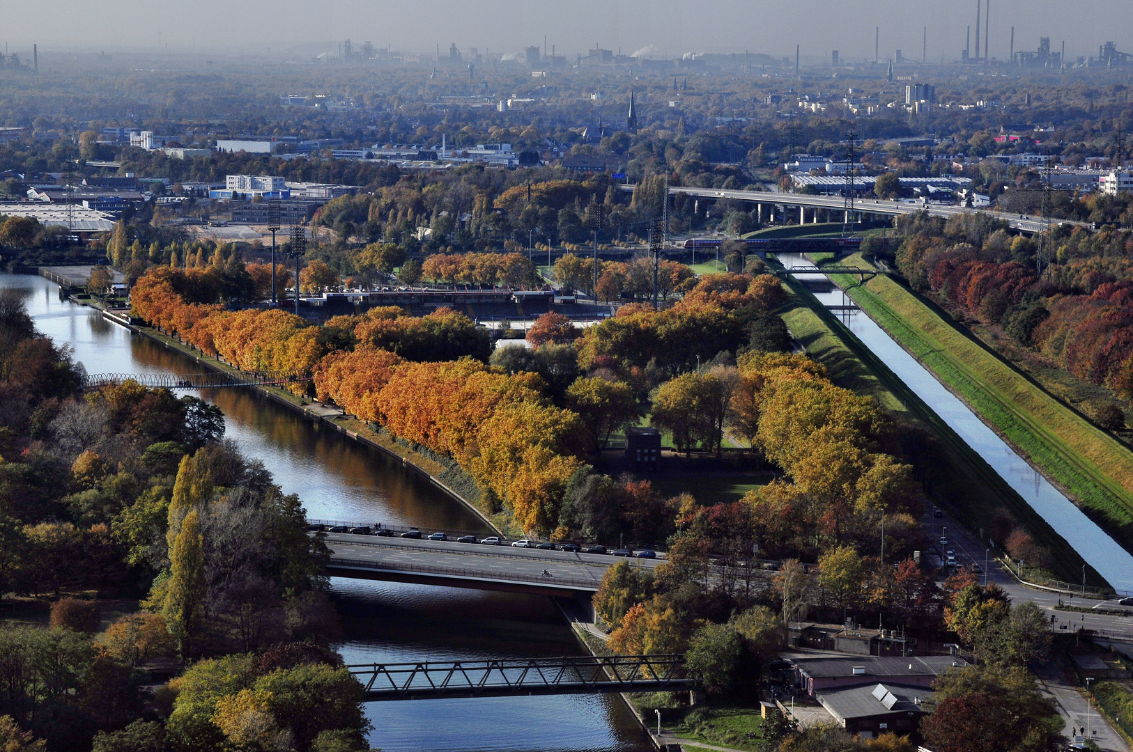 Blick vom Gasometer