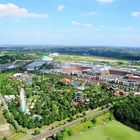 Blick vom Gasometer auf das Einkaufszentrum "Centro" in Oberhausen