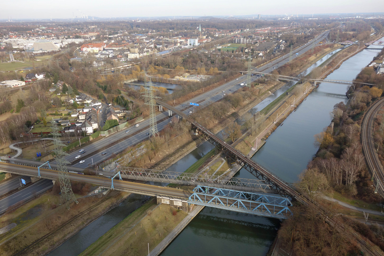 Blick vom Gasometer