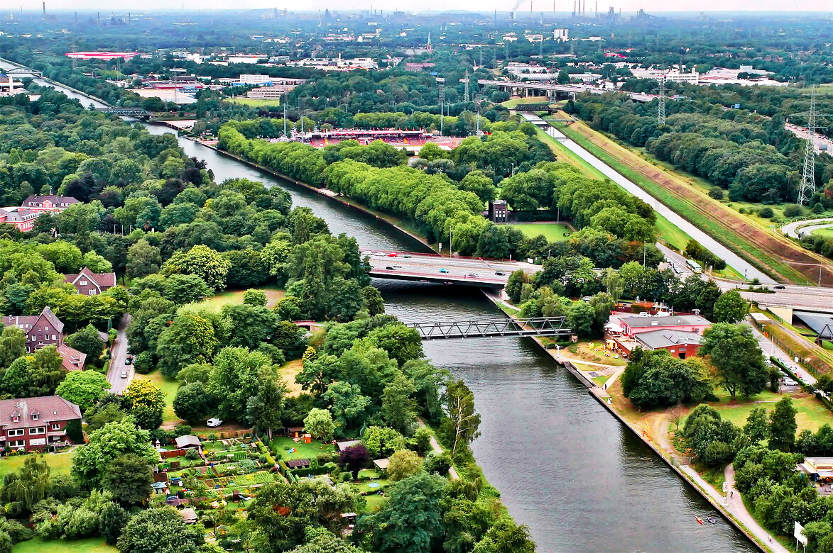 Blick vom Gasometer Oberhausen