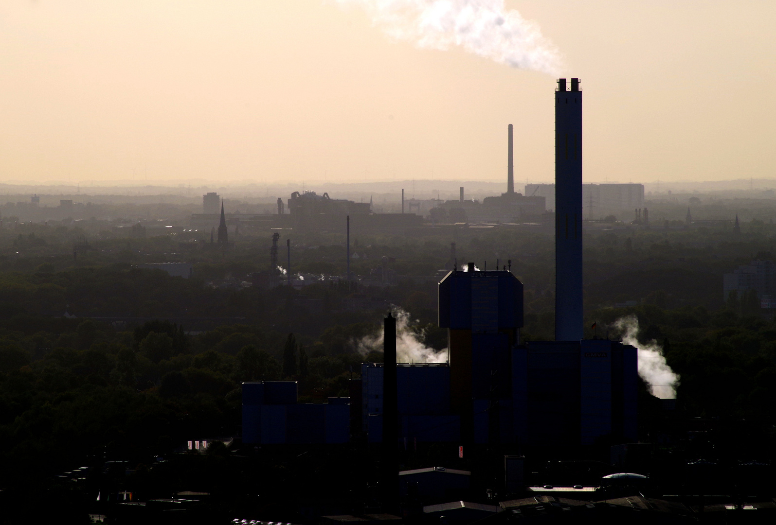 Blick vom Gasometer Oberhausen