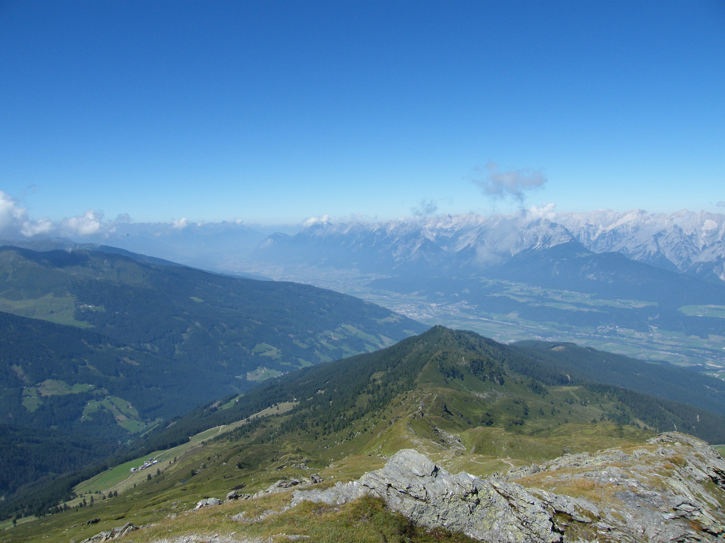 Blick vom Gilfert ins Inntal