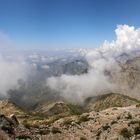 Blick vom Gipfel des Cielo in der Sierra de Tejada