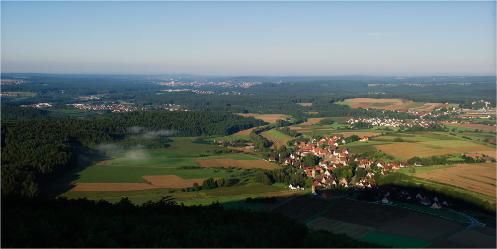 Blick vom Glatzenstein