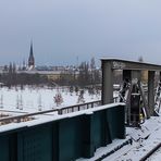 Blick vom Gleisdreieck