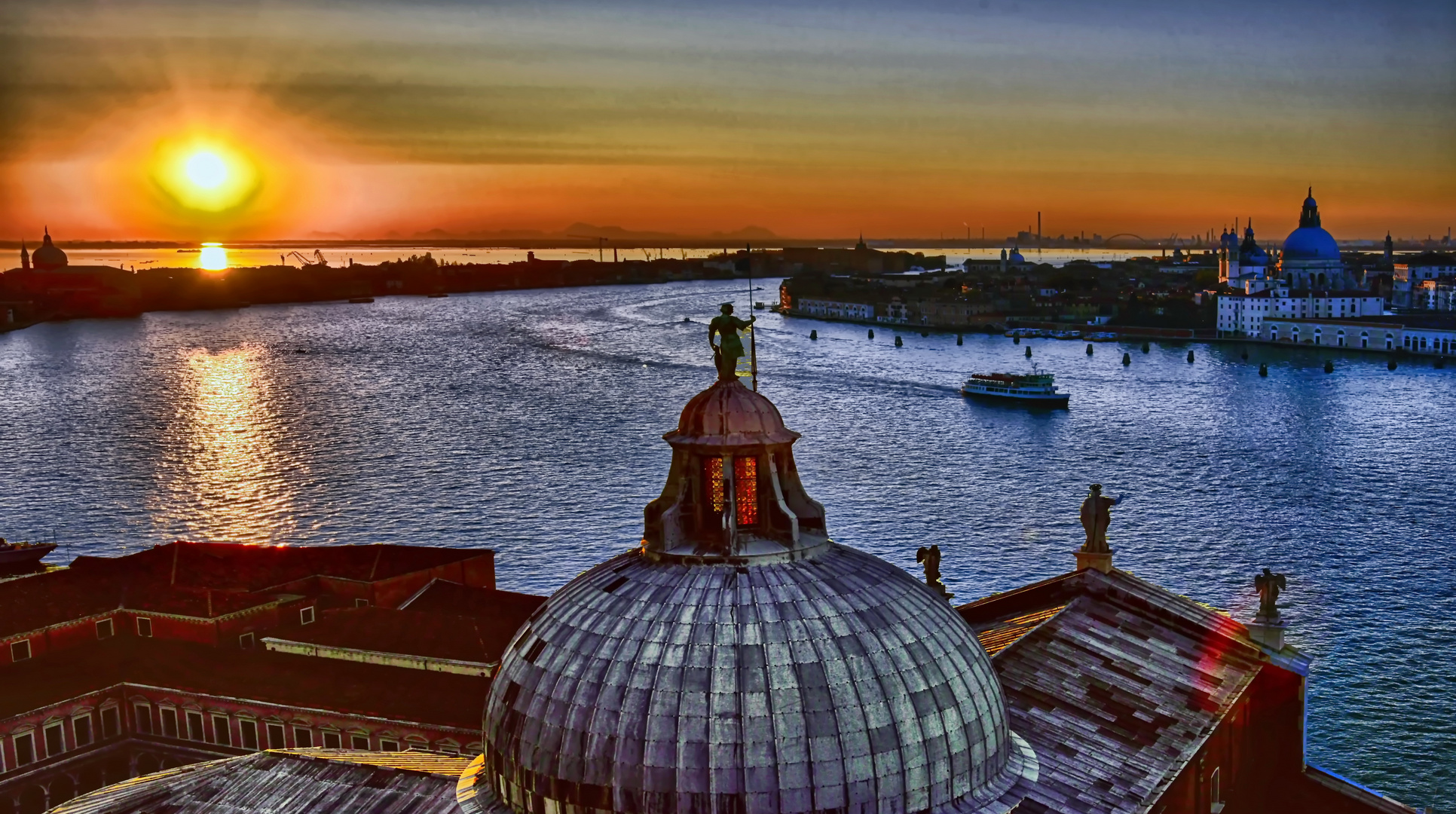 Blick vom Glockenturm San Giorgio Maggiore