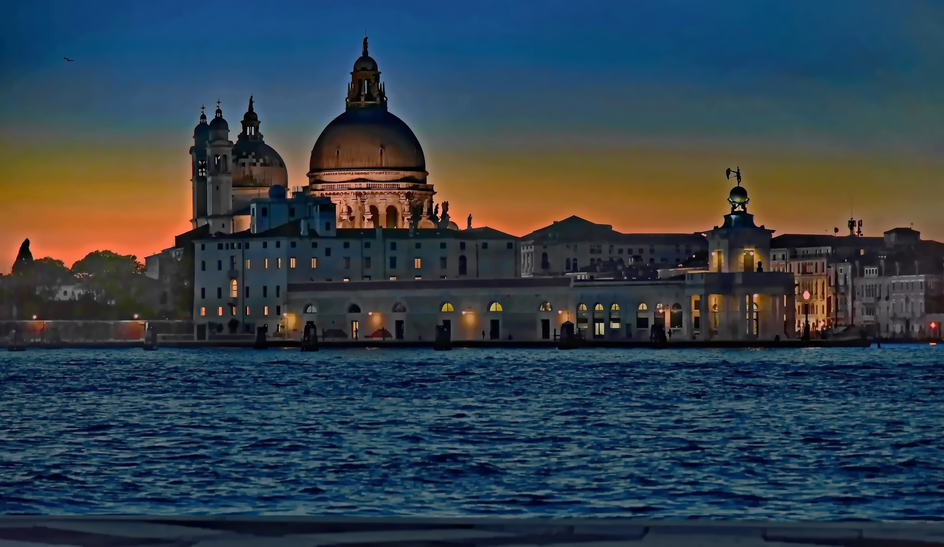 Blick vom Glockenturm San Giorgio Maggiore