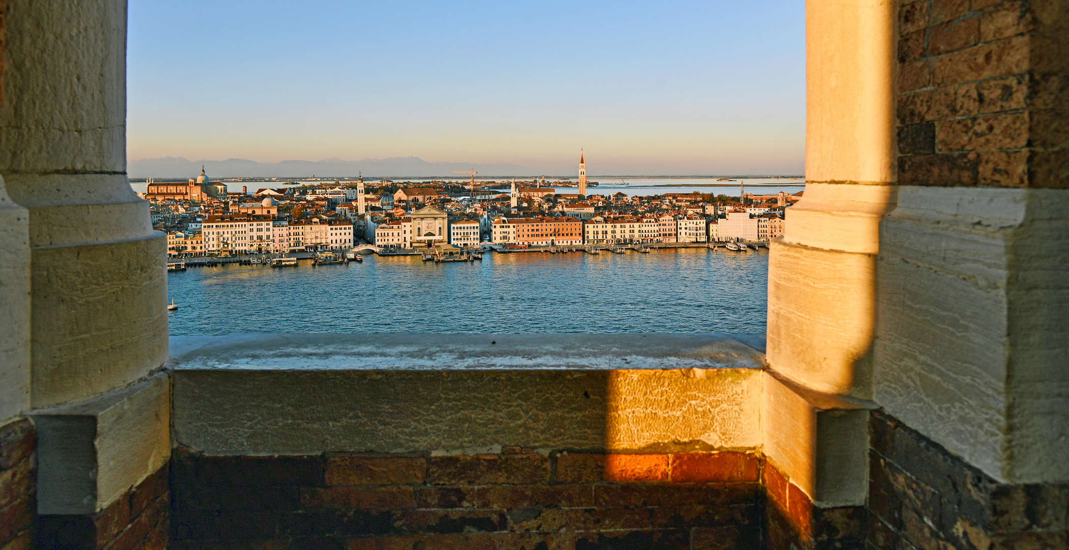 Blick vom Glockenturm San Giorgio Maggiore