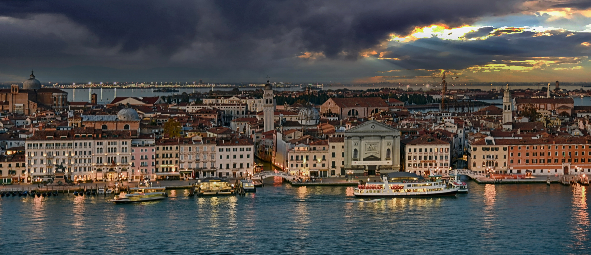 Blick vom Glockenturm San Giorgio Maggiore