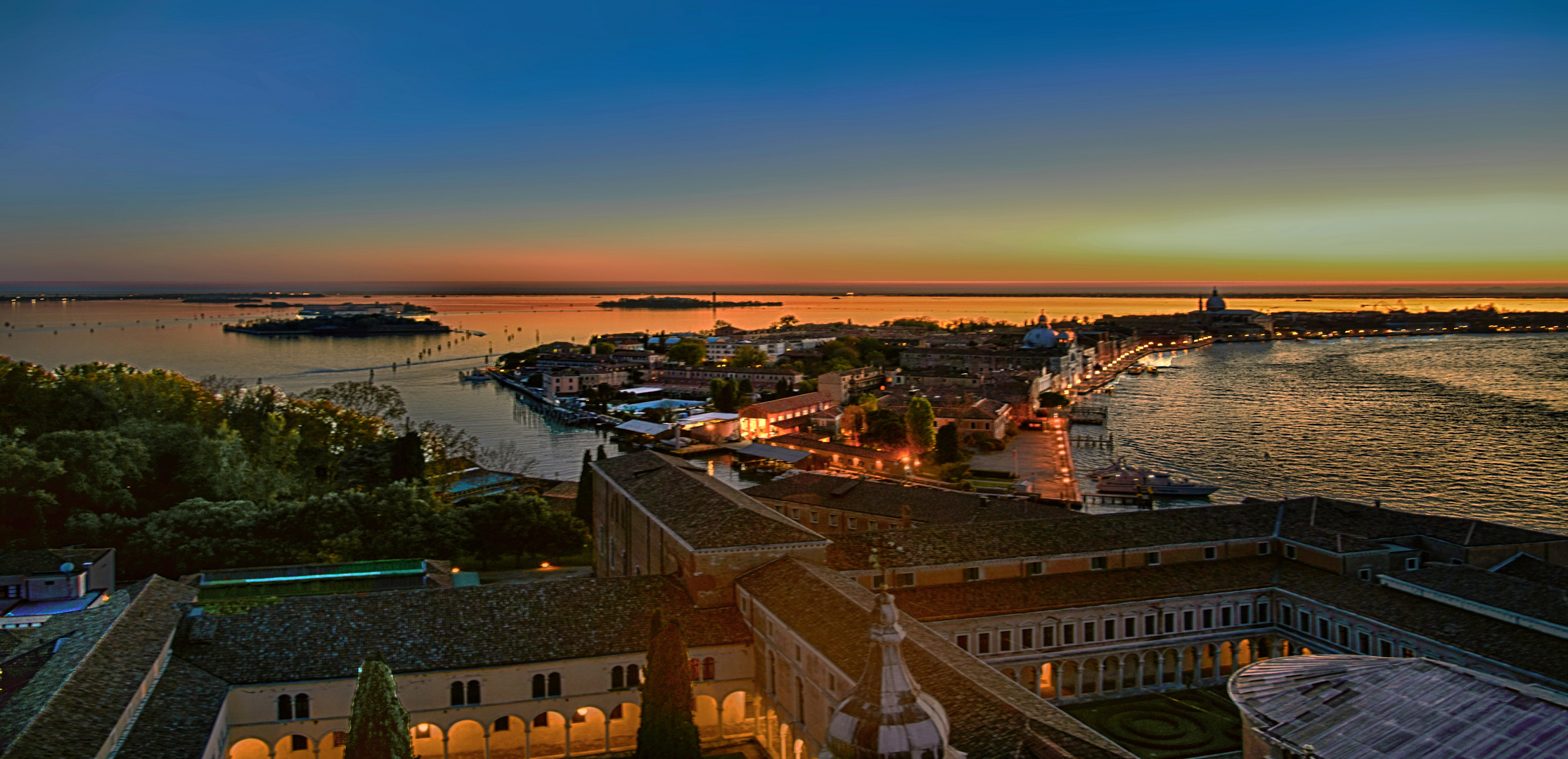 Blick vom Glockenturm San Giorgio Maggiore