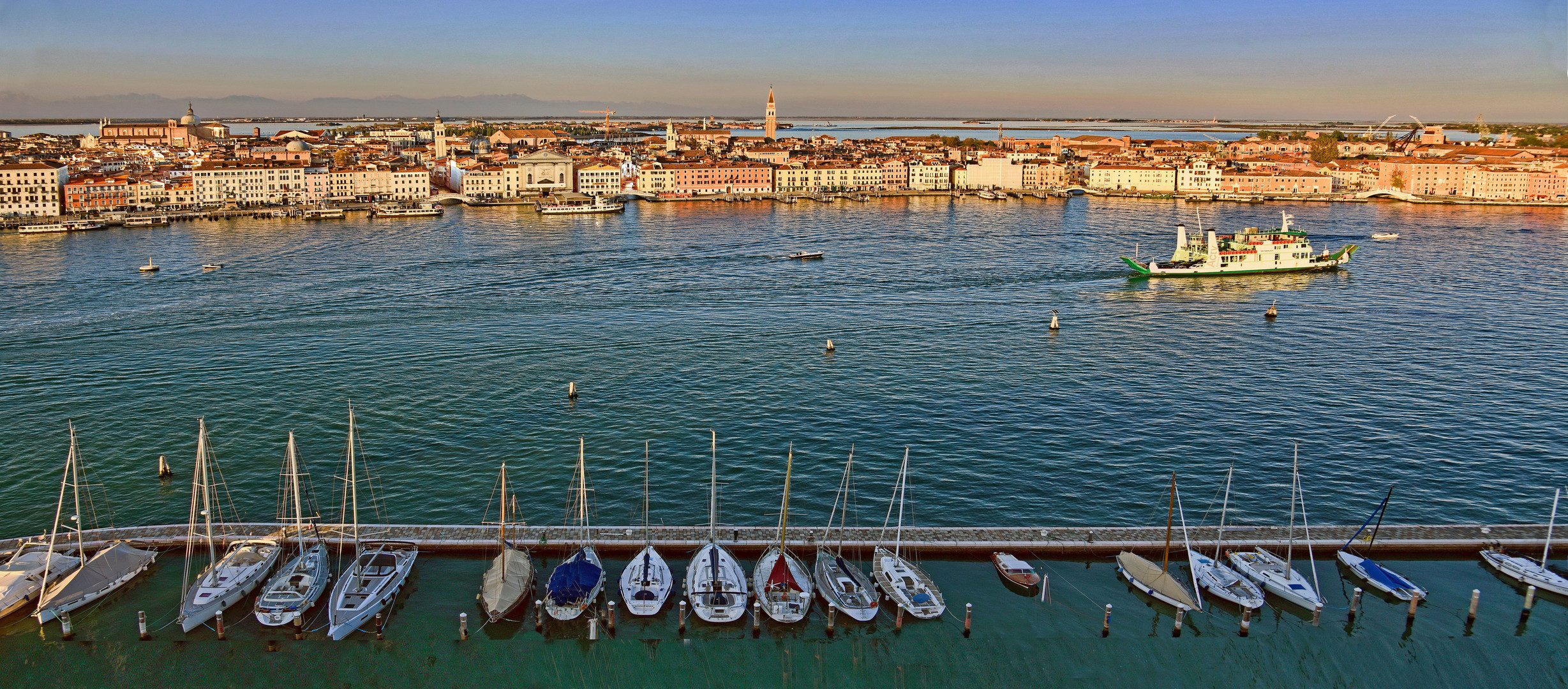 Blick vom Glockenturm San Giorgio Maggiore