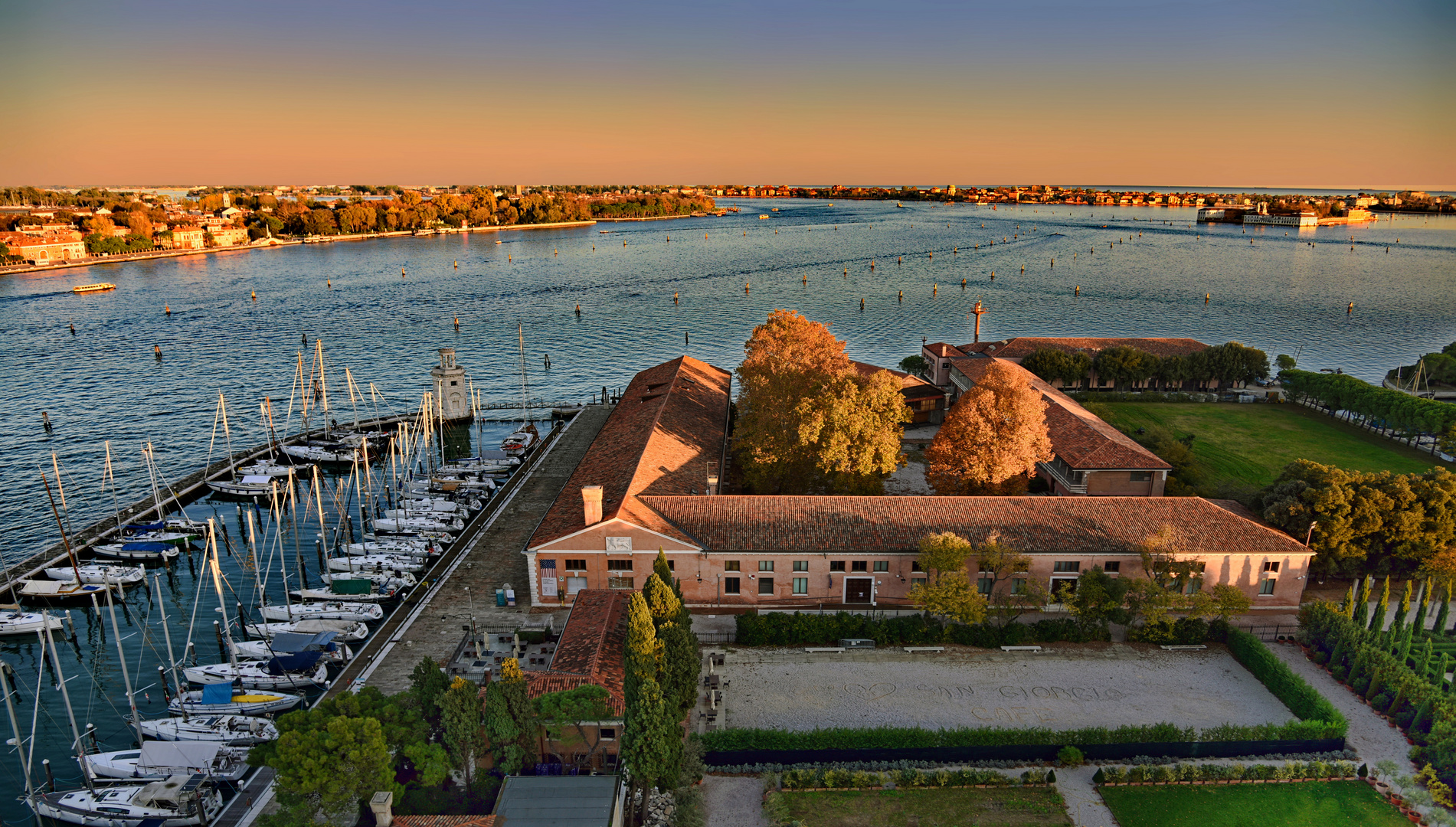 Blick vom Glockenturm San Giorgio Maggiore