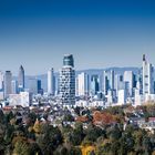 Blick vom Goetheturm auf Frankfurt