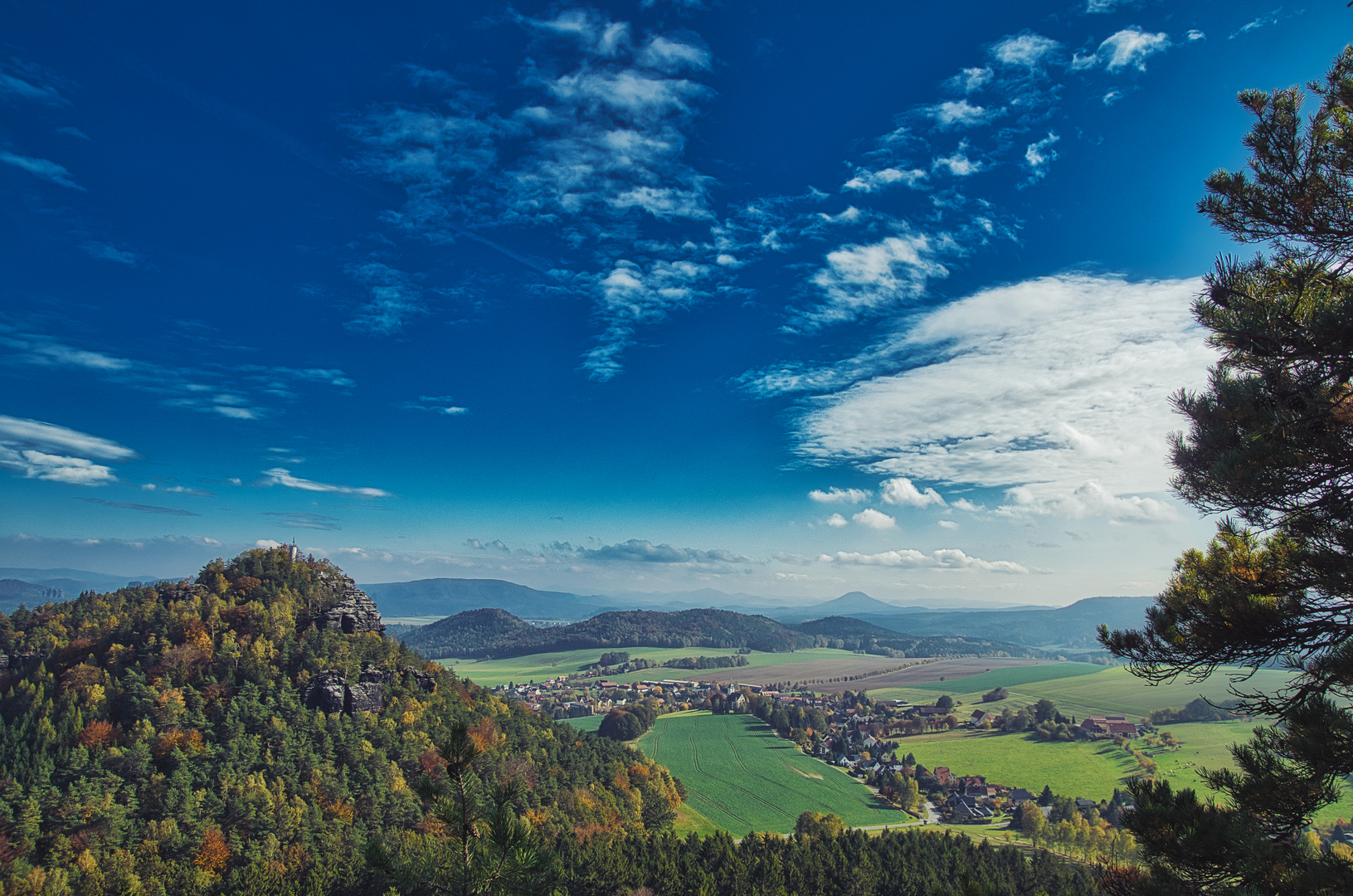 Blick vom Gohrisch