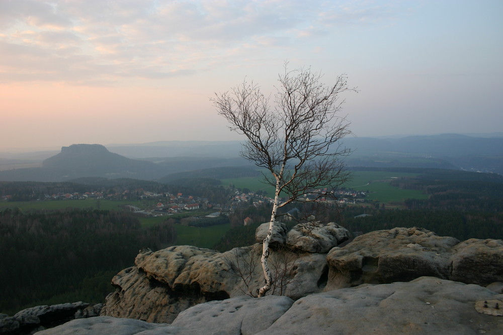 Blick vom Gohrischstein