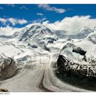 Blick vom Gornergrat...