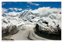 Blick vom Gornergrat...