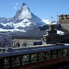 Blick vom Gornergrat aufs Matterhorn