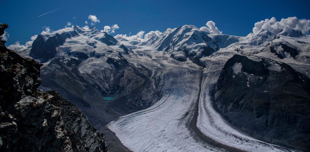 Blick vom Gornergrat, Schweiz 