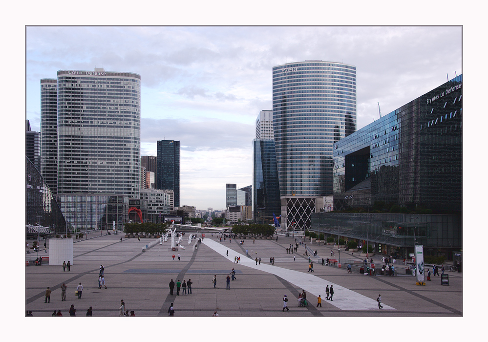 Blick vom Grande Arche