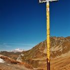 Blick vom Grenzpass in die Freiheit