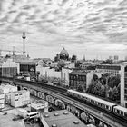 Blick vom Grimm-Zentrum über die berliner Innenstadt