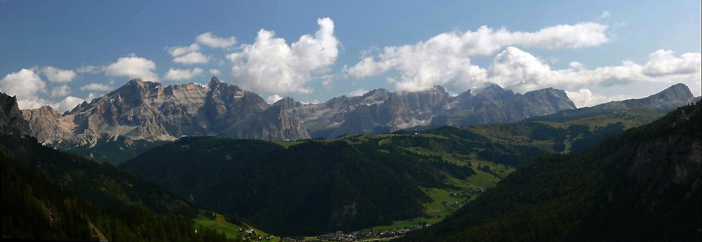 Blick vom Grödnerjoch