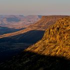 Blick vom  Grootberg Plateau ins Tal