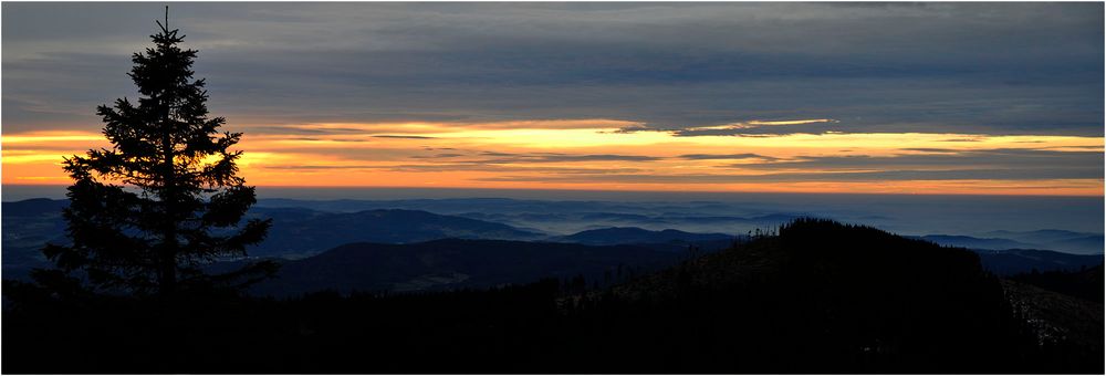 Blick vom Großen Arber