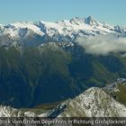 Blick vom Großen Degenhorn in Richtung Großglockner