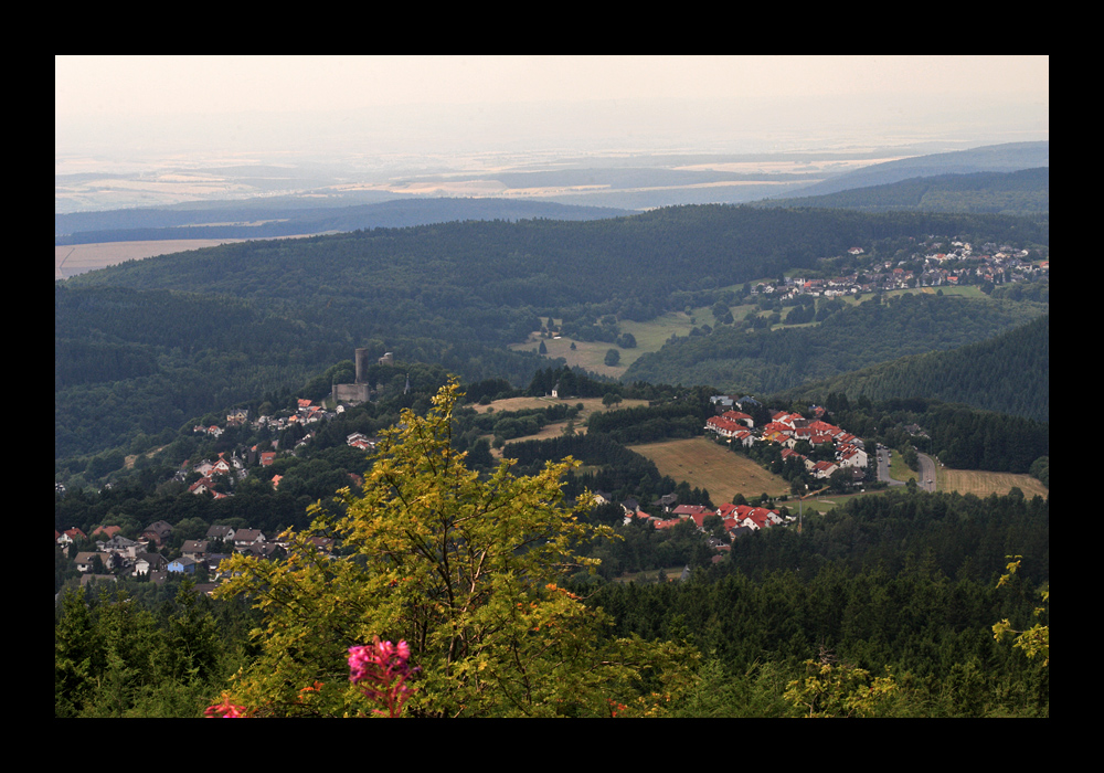 Blick vom Großen Feldberg im Taunus