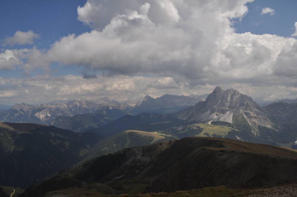 Blick vom Großen Gabler bei Brixen