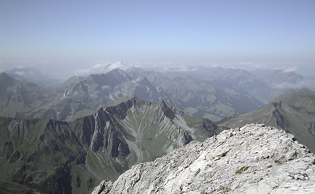 Blick vom großen Widderstein