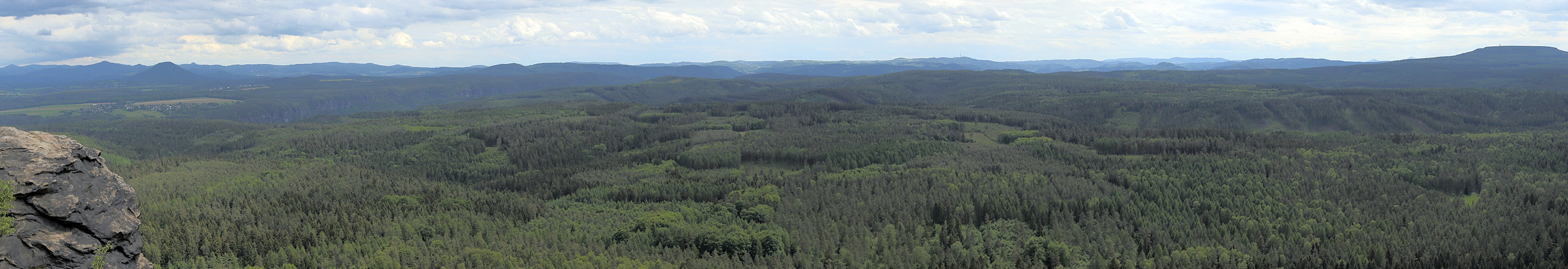 Blick vom Großen Zschirnstein