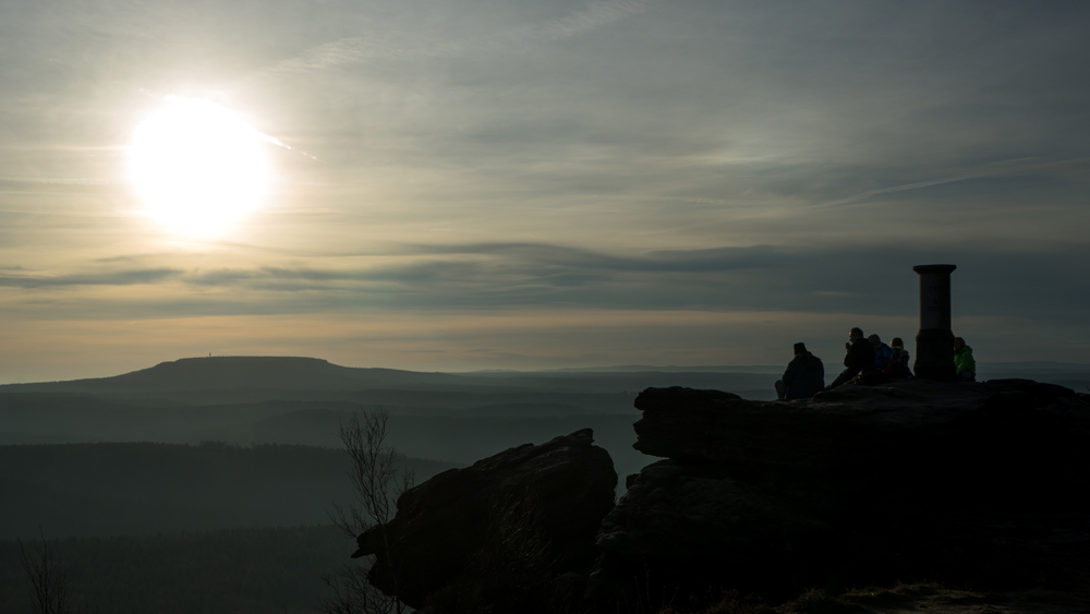 Blick vom Großen Zschirnstein